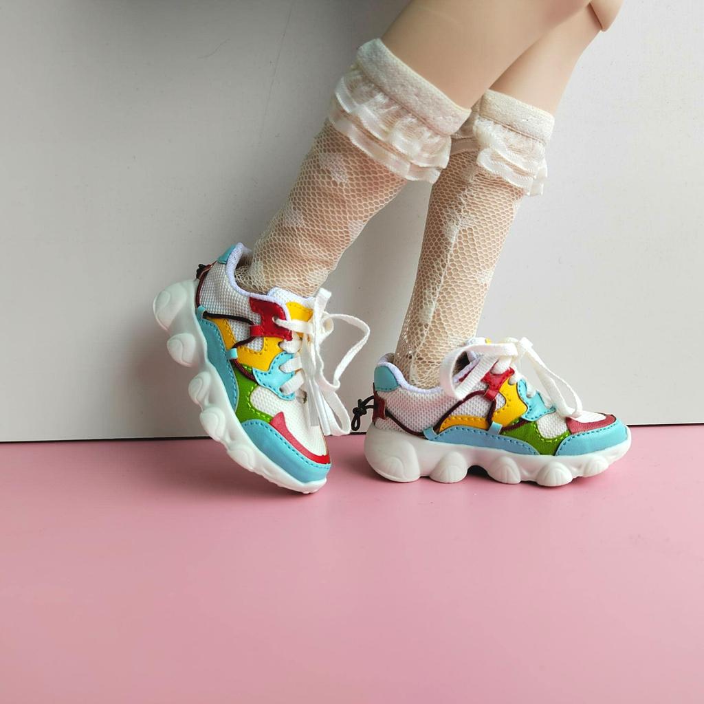 Doll Sports Platform Sneakers [Dolly Para] Shoes, Three-Quarter Shoes, (Three-Quarter, Khaki)