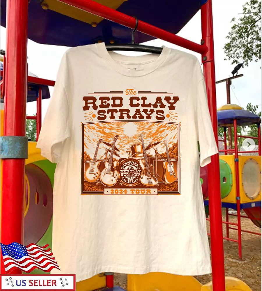 The Red Clay Strays Tour 2024 Collection All Size S to 5XL T-shirt Unisex T-Shirt XXXL