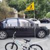 Multi-color Irregular Shape Children's Bicycle Warning Flag & Handlebar Racing Flag