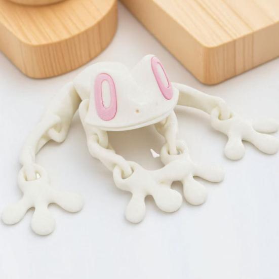 Gratfreies 3D-Druck-Ornament Gedruckter Magnetischer Frosch Kühlschrankmagnet, Realistischer Springender Kletternder Kühlschrankmagnet mit Spielbarer Tierfigur