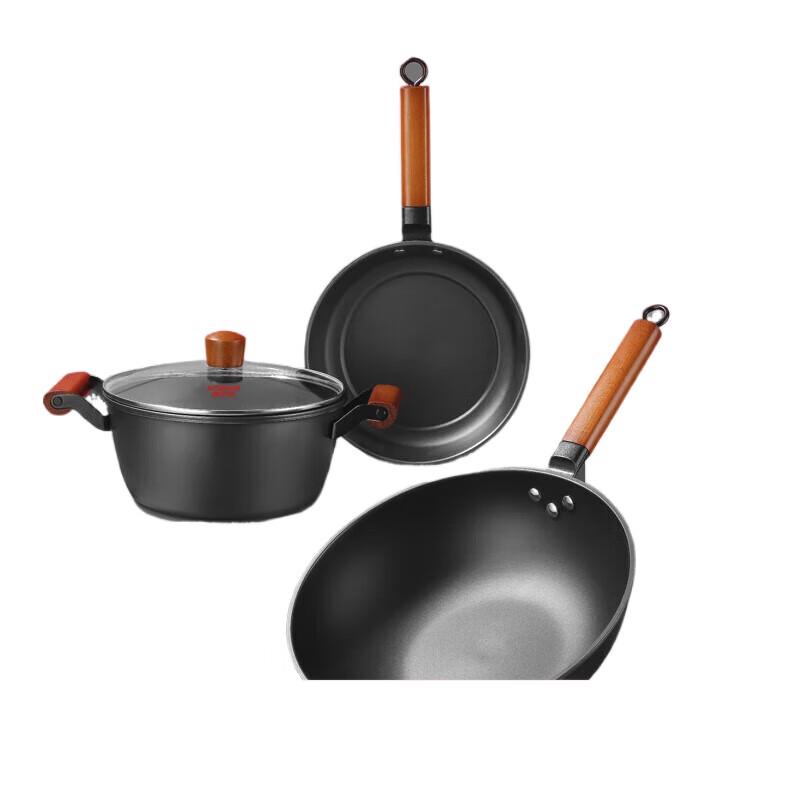 Kangbach Lingester 3-Piece Iron Pot Set