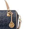 Michael Kors MK Grayson Boston Bag With Metal Decoration And Zipper Closure Women Handbags Dark-Blue 32R4GGYC1B-ADMRL-PLBLUE