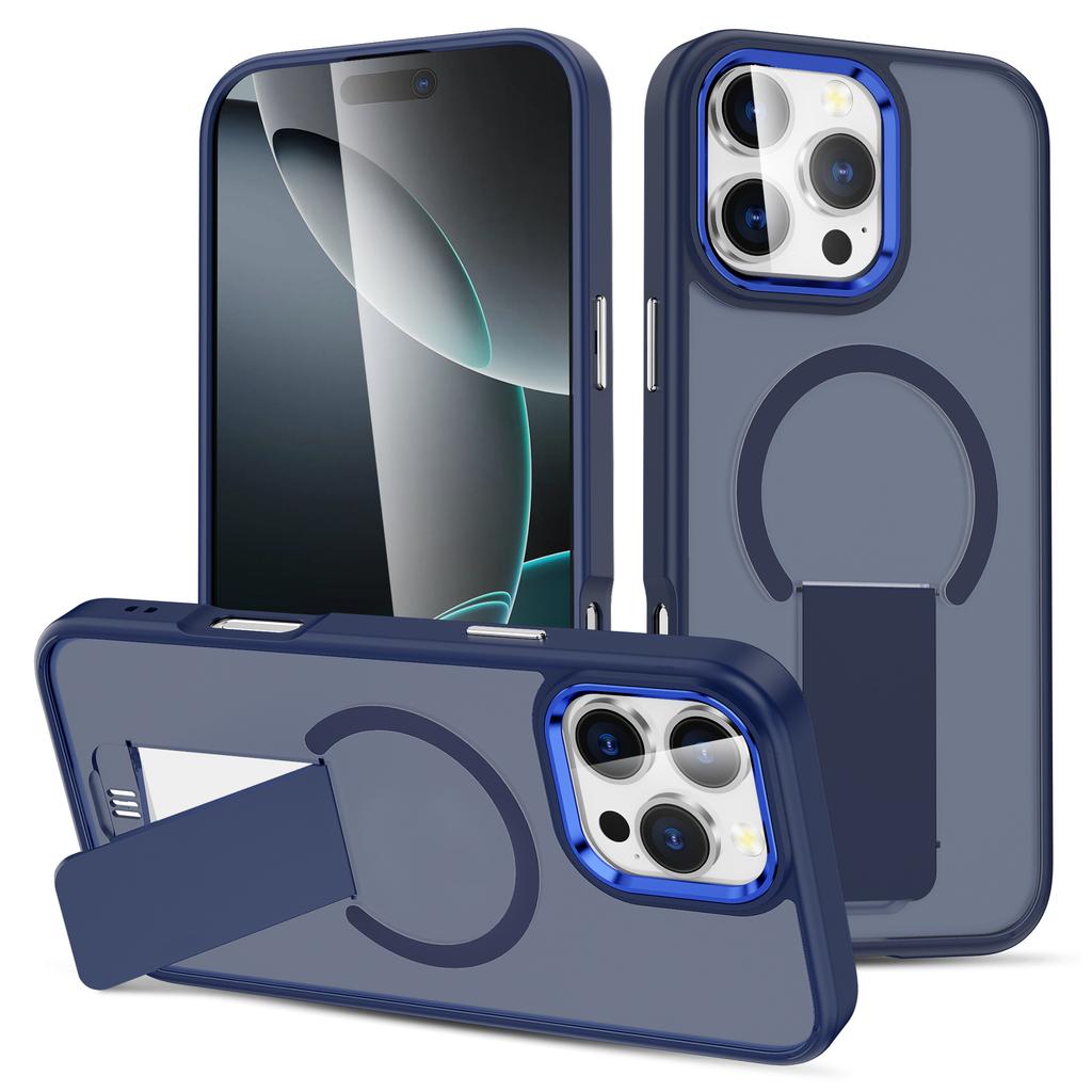 New Skin Sensitive Invisible Bracket for IPhone Case, Retro Precision Hole Magnetic Suction Design for IPhone Case