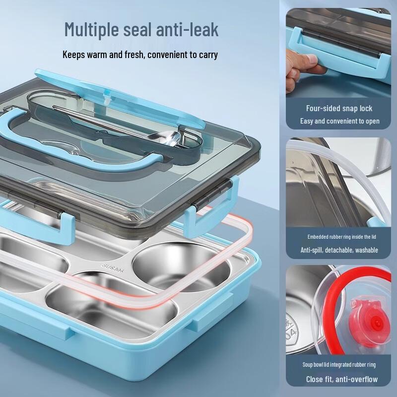 RuHan Stainless Steel Insulated Lunch Box