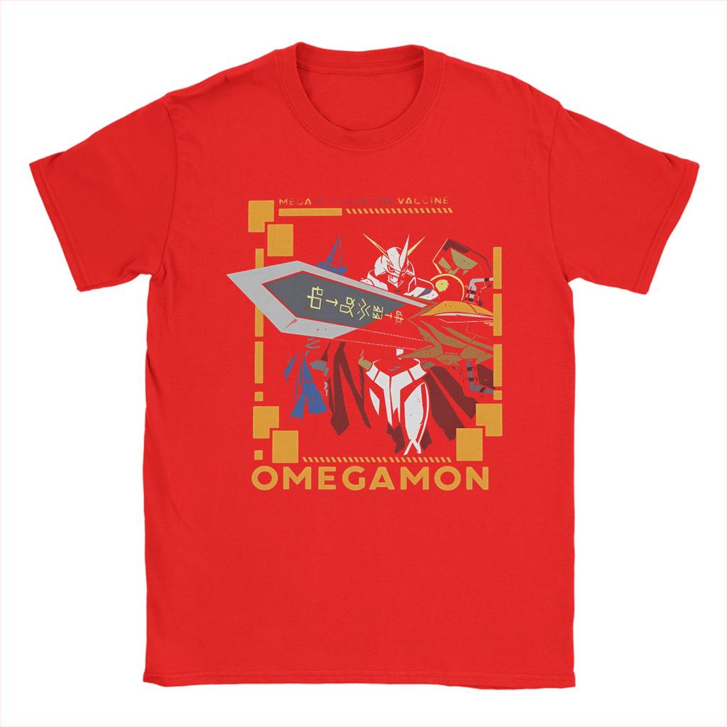 Digimon Omnimon Variants Omnimon  TShirt Men Women  Funny Pure Cotton Tee Shirt O Neck Short Sleeve T Shirts Plus Size Clothes