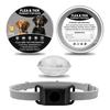 Flea Prevention Tag for Dogs Natural Ingredients Tick Repellent Tag Waterproof Collar Tag with 2 Refills Adjustable for Small Medium And Large Dogs