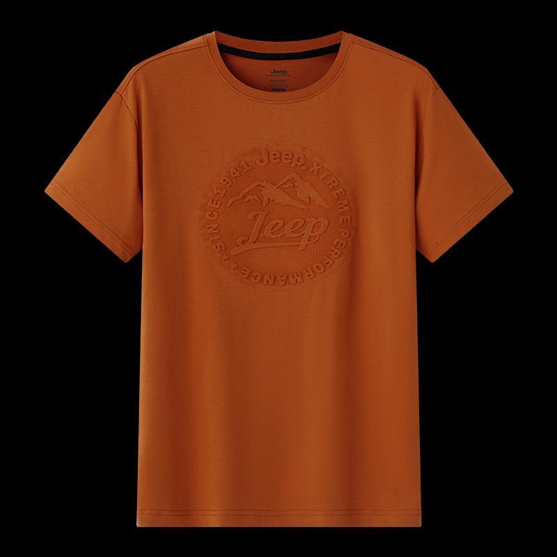 JEEP Unisex Round Neck Short Sleeve T-Shirt