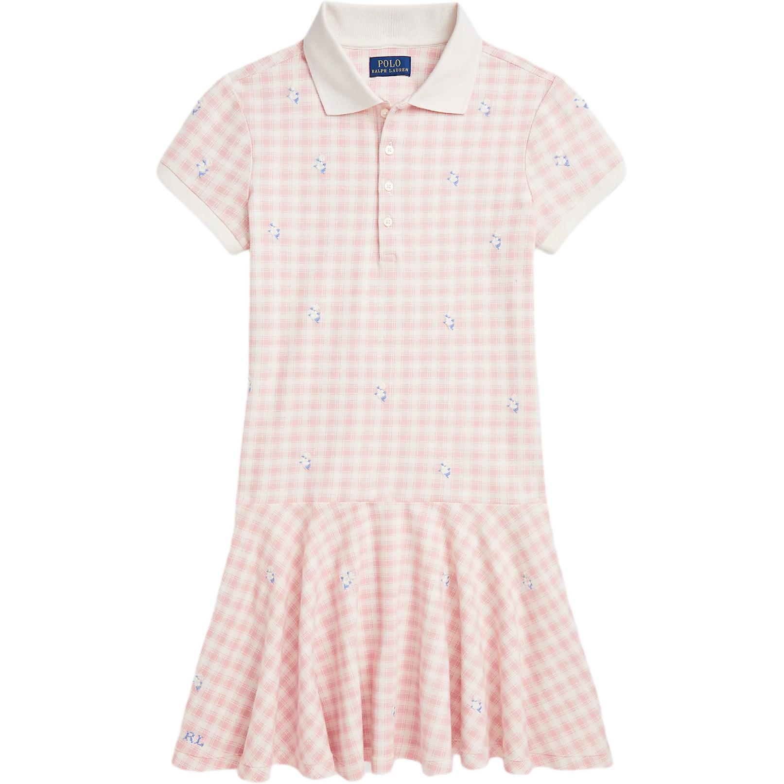 

Платье Polo Ralph Lauren в клетку с цветочным принтом из эластичной сетки Детские платья 313956797-001 XL