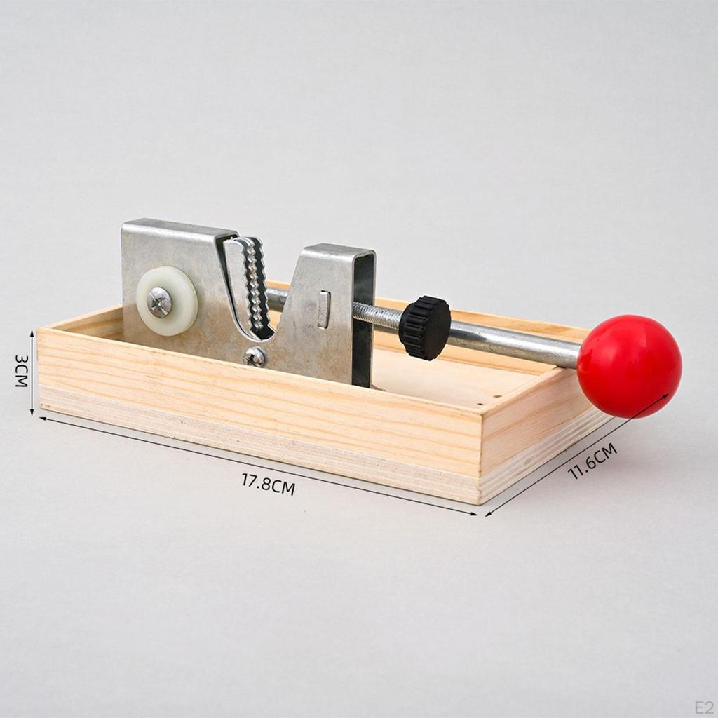 Walnut Cracker Tool Nut Sheller Lever Principle for Easy Shelling U Shaped Groove Sturdy Versatile