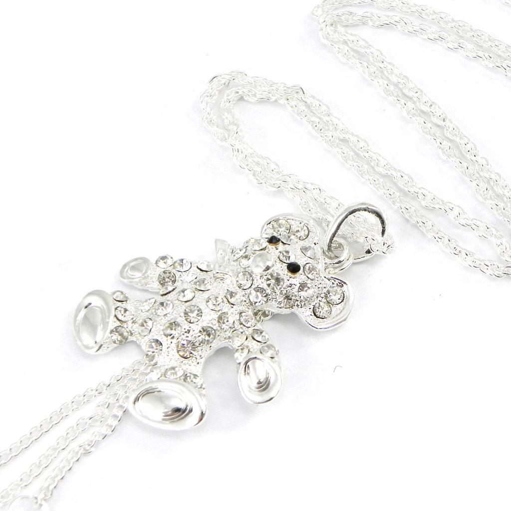 Les Trésors De Lily [I2717] - Sautoir Créateur 'Teddy' Blanc