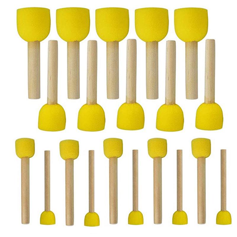 4-Piece Children's DIY Painting Sponge Brush Set