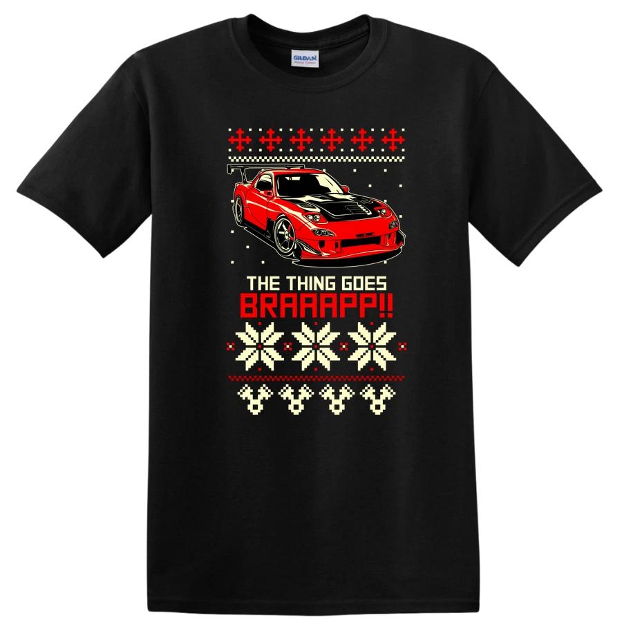 Mazda RX-7 T Shirt Brap Brap Racing Car Graphic Tee Automotive Enthusiast XL