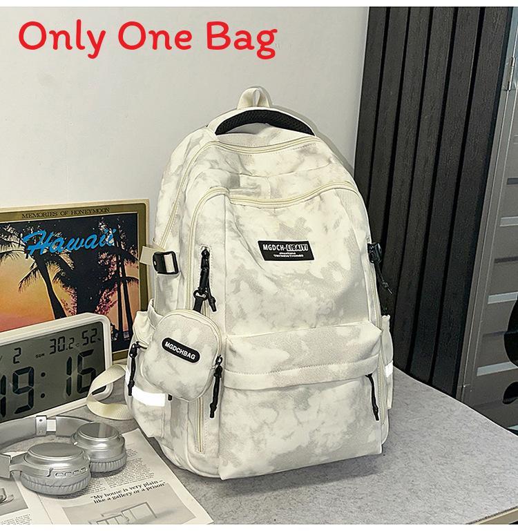 College Style Nylon Backpack With Feature For Students And Teens