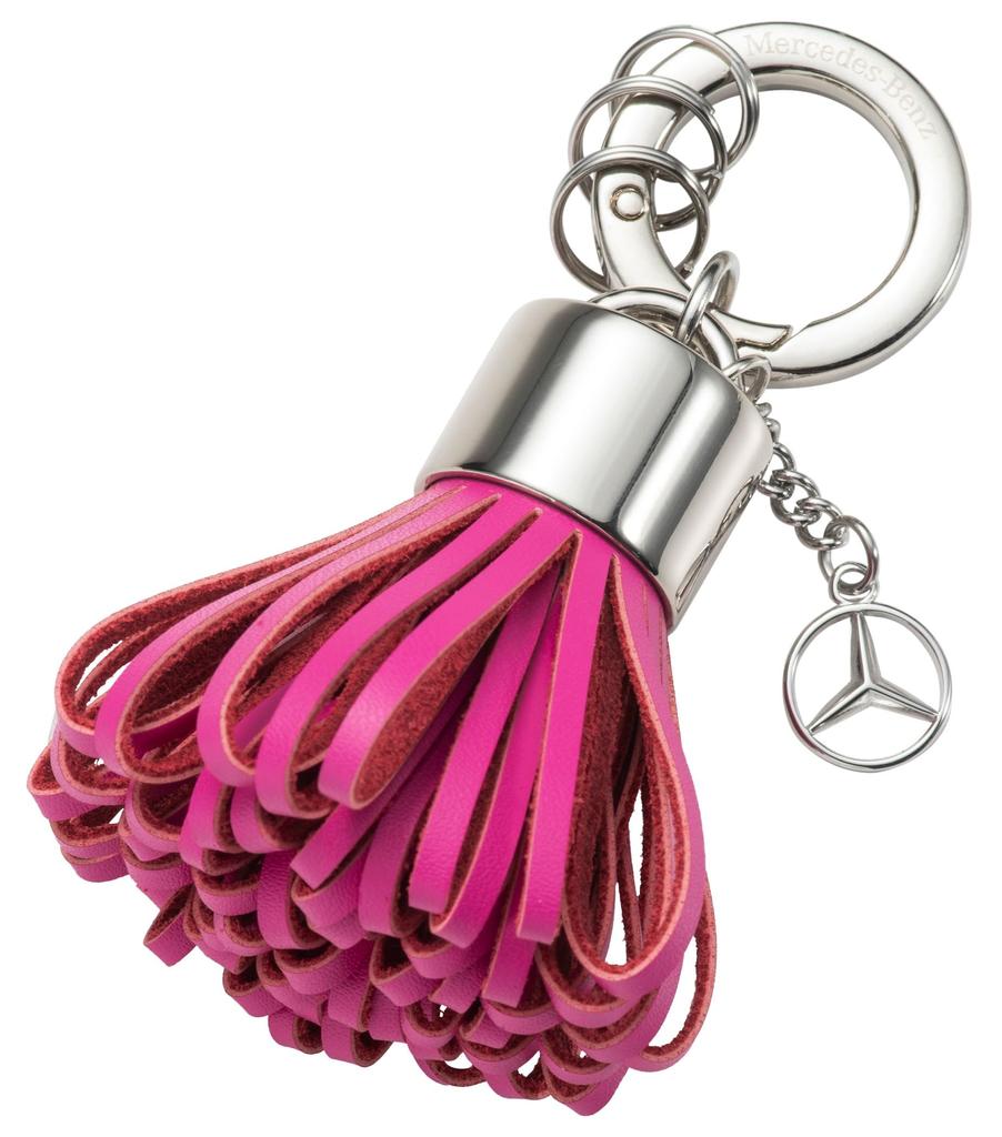 [Mercedes-Benz Collection] Genuine Tassel Key Ring, Pink