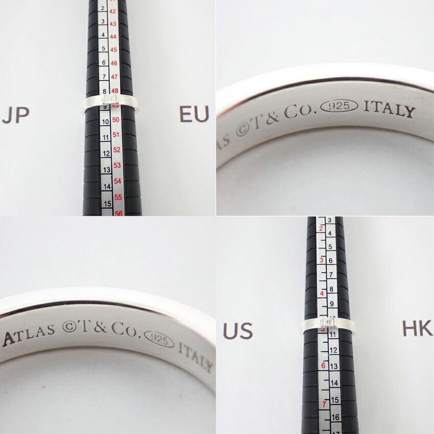 [Used] TIFFANY 925 Atlas Ring, Size 9, j69-8