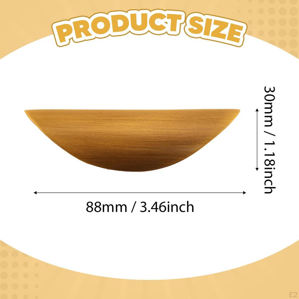 Schrankgriff Messing Einfache Installation Blatt Schubladengriffe Beschläge für Schrank Küche