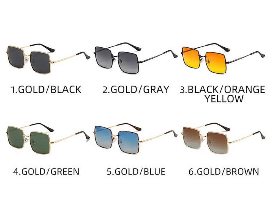 2022 Jarní Dámská Móda Polarizované Čtvercové Sluneční Brýle