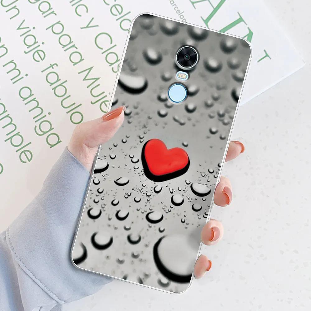 For Xiaomi Redmi 5 Plus Case Redmi 5 Case Marble Transparent Case For Redmi 5 5 Plus Protective Silicone Clear Phone Bumper Bags