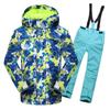 Kids Ski Suit Set Waterproof Warm Windproof Outdoor Snowsuit Boys Girls Toddler Winter Jacket Pants