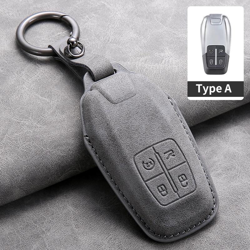 for Ferrari To Genesis Car Smart Key Case Cover Key Pack Remote Protection Sleeve Buckle Rope Special Accessories Multi Styles