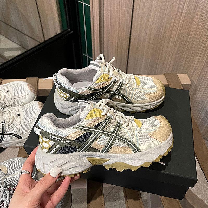 Cowhide Version~ 4CM Wear-resistant Shock-absorbing Thick Sole, New Breathable and Versatile Casual Training Shoes In Summer 2025, Forrest Gump Shoes