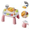 2 In 1 Musical Toy Activity Table Center, Preschool Sensory Toys for Kids Ages 3-6
