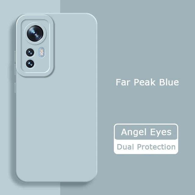 Angel Eyes Liquid Silicone Case for XiaoMi Mi 12 12T 13T Mi13T Pro Mi12T Mi13 Mi12X 5G Pro Soft Lens Protective Cover