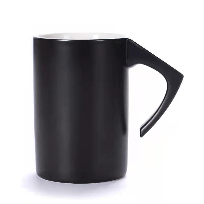 Custom Logo Ceramic Mug: Creative Inverted Design for Hotel Bathroom or Souvenir Gift
