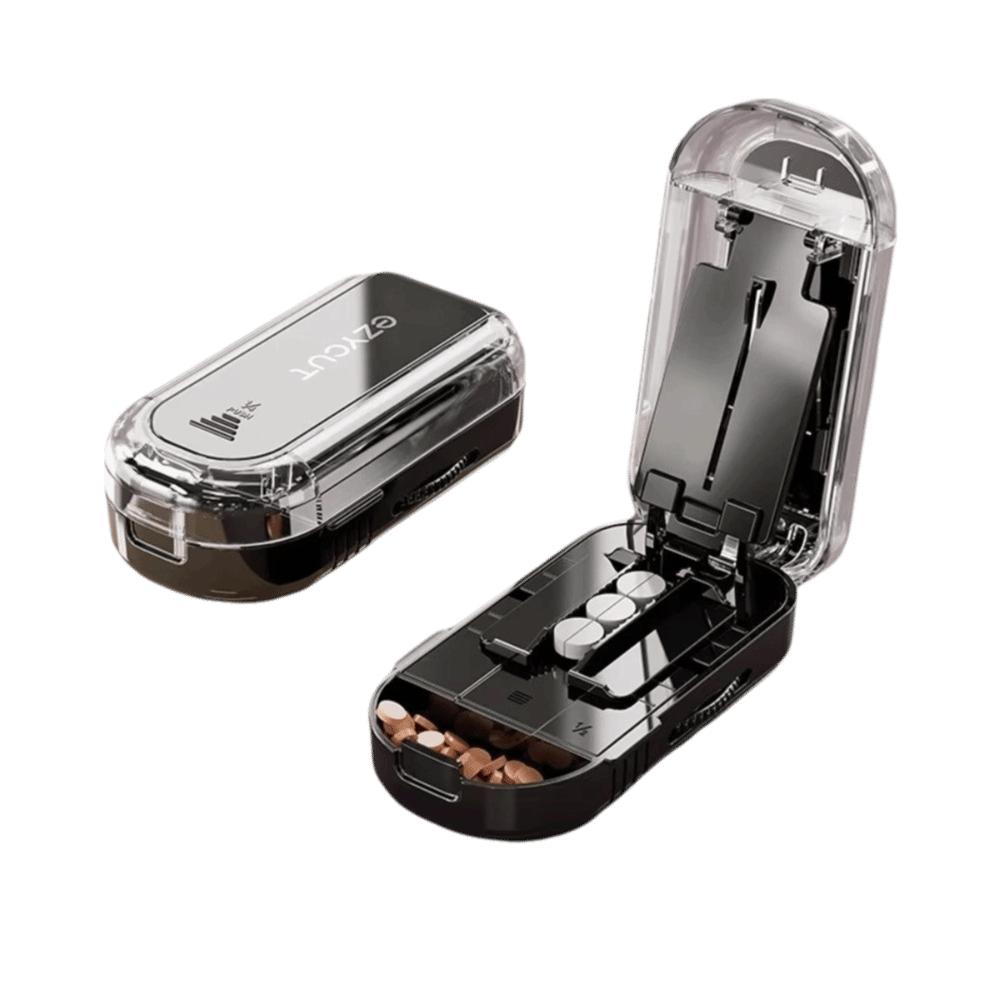Moisture-proof Quartering Pill Cutter Medicine Cutting Pill Cutter Splitter  for Home&Travel