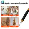 Adjustable Temperature Wood Burner 300-700℃ Heating Wire Pen Tips Station Pyrography Pen Set Electric Soldering Iron AC110V 220V