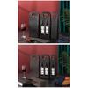 Portable Leather Wine Bottle Carrier Bag High End Packaging for Outdoor Events and Dinner Parties