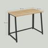MAX 1.0 Computer Desk - Sonoma / Black Legs