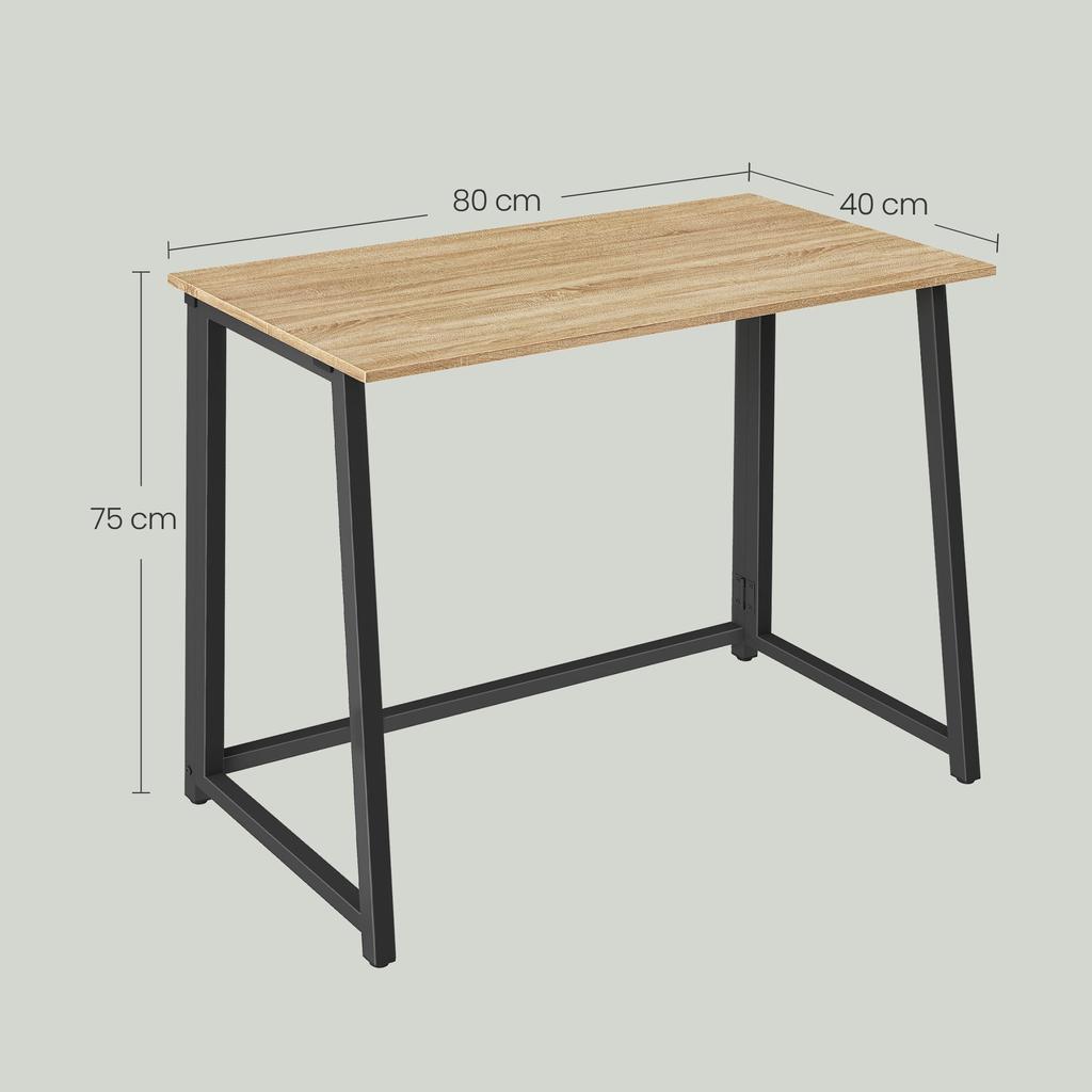 MAX 1.0 Computer Desk - Sonoma / Black Legs