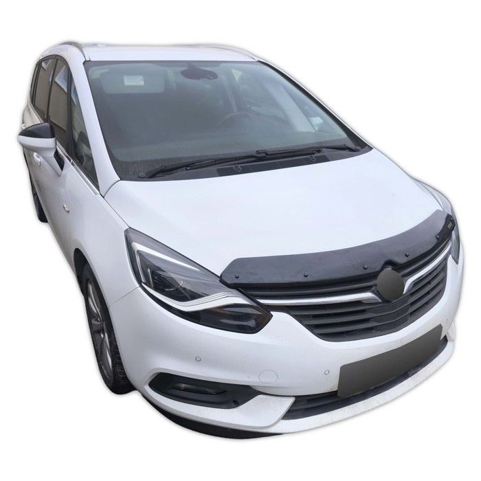 SCOUTT | Bra Capot Déflecteur Protection Pour Opel Zafira C 2011-2019, Aérodynamique, Assemblage Facile, Aucun perçage requis