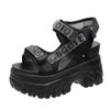 High Heels Sexy Open-toed Sandals Chunky Sandals Women Wedge Increased Platform Shoes Ladies Beach Summer Sandalia