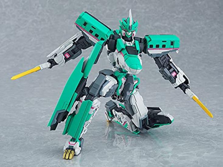 MODEROID Shinkansen Verwandlungsroboter Shinkalion Z E5 Hayabusa PS ABS Montiertes Plastikmodell Nicht Maßstäblich &
