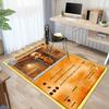 Tung Tung Tung Sahur Card Carpet For Playroom Bedroom Living Room Sofa Home Decor Kids Game Area Rug Nonslip Floor Mat