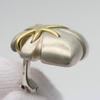 Used TIFFANY&Co. Earring Maple leaf Silver925/K18 yellow gold 17.5g Silver gold combination