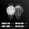 OLVES Quartz Watch, Unisex, Simple Design, Perfect for Exams, Tests, High School Students, Couples, Quiet, Waterproof, Luminous, Analog, Day of the