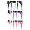 6Pcs Hair Dye Color Brush Set Hair Dying Brush Hair Coloring Brush Hair Dye Brush Set Mixing Comb for Home or Salon