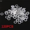 50/120Pcs Silicone Replace Keycaps Silicone Rubber ORing Switch Sound Dampeners Dampers Common Rail Injector Sealing Ring