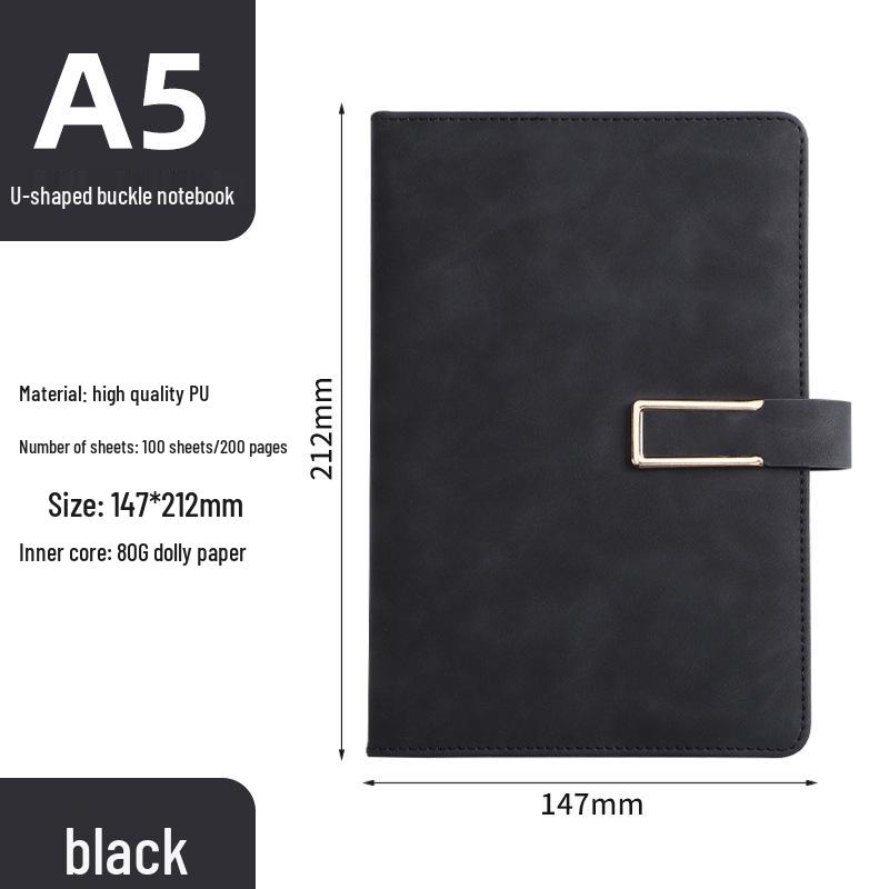 A5 Portable Business & Student Meeting Notebook Gift Set