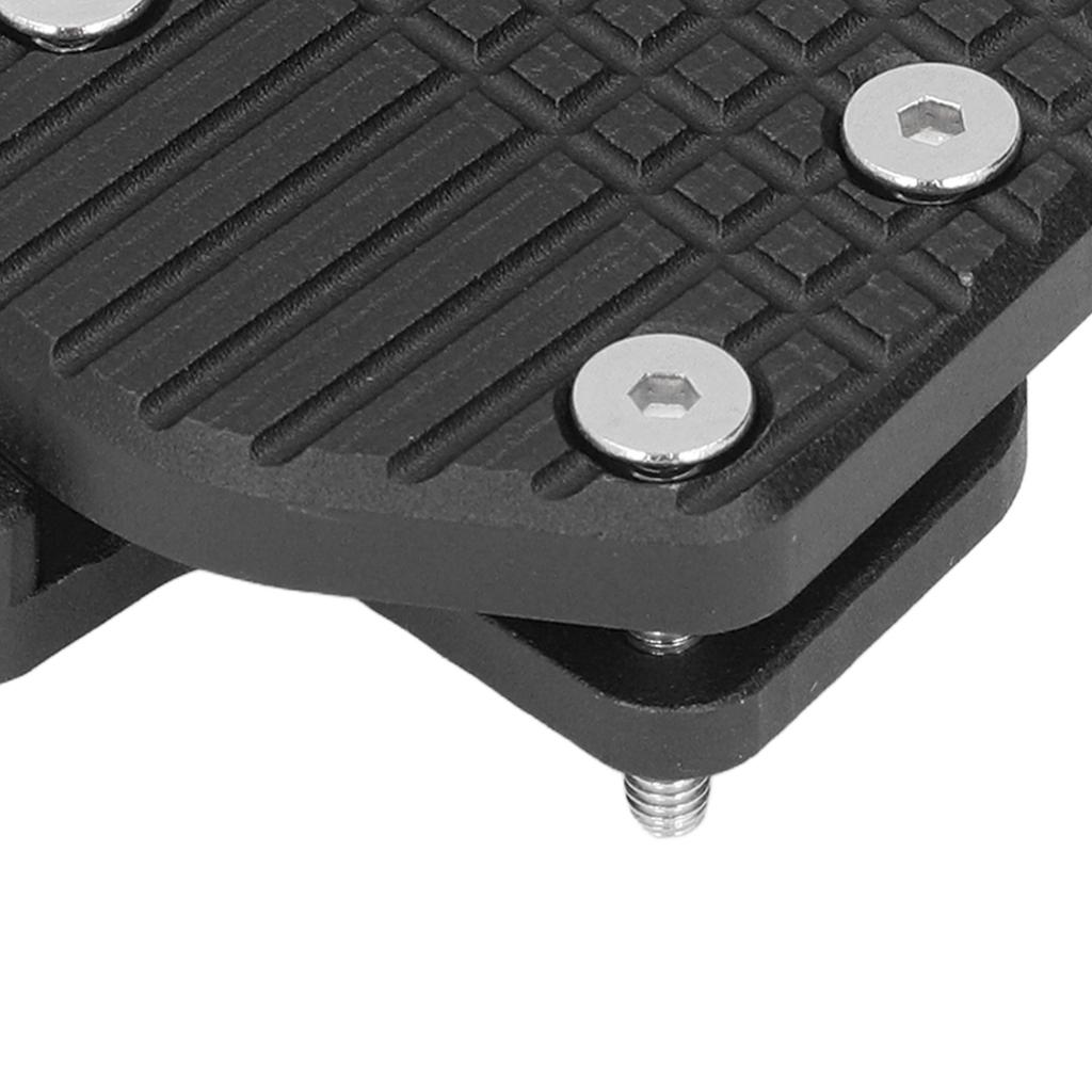 Motorcycle Rear Brake Lever Foot Pedal CNC Aluminum Alloy Enlarge Extension Plate Pad Replacement for F900r 2019‑2021Black