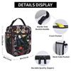 Insulated Lunch Bags Cooler Bag Reusable,Lunch Container Jujutsus Kaisens Anime High Capacity Tote Lunch Box Food Storage Bags