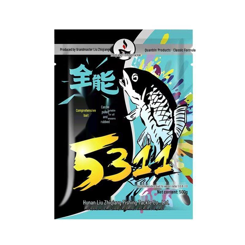 Liu Zhiqiang 5311 Многоцелевая Рыбная Приманка с Ароматом Рыбы 500g - 1 Pack