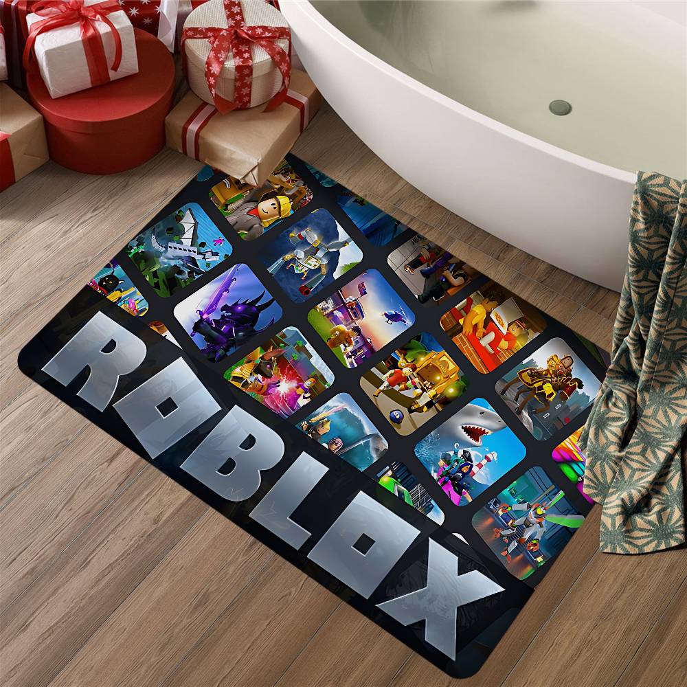 Hot Game-R-Robloxes Door Mat Nordic Style Bedroom Living Room Doormat Home Balcony Anti-Slip Alfombra
