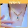 Vintage Style Alloy Leaf Necklace For Women With Multilayer Design Fashion Accessory