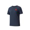 Champion Glory Comfortable Sports Short Sleeve Knitted Shirt Men Tops Jing-Mo-Blue 152520105-4