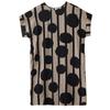 Real shot summer thin cotton and linen literary retro loose short sleeve fat mm knee dress women