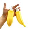 Creative Thumb Chucks Toys Simulation Fruit Banana Folding Toy Banana Nunchucks Toy  Party Costume